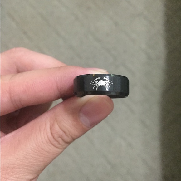 Cancer Zodiac Sign Constellation Ring - Picture 2 of 4